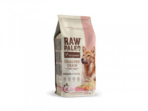 RAW PALEO Healthy Grain Salmon&barley 2x10kg Cena norādīta par 1 gb. un ir spēkā pasūtot 2 gb.